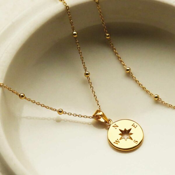Gold Plated Pendant Necklace