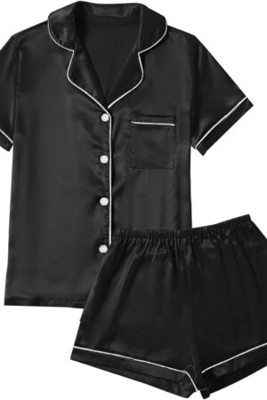 Women’s Satin Sleepwear Set